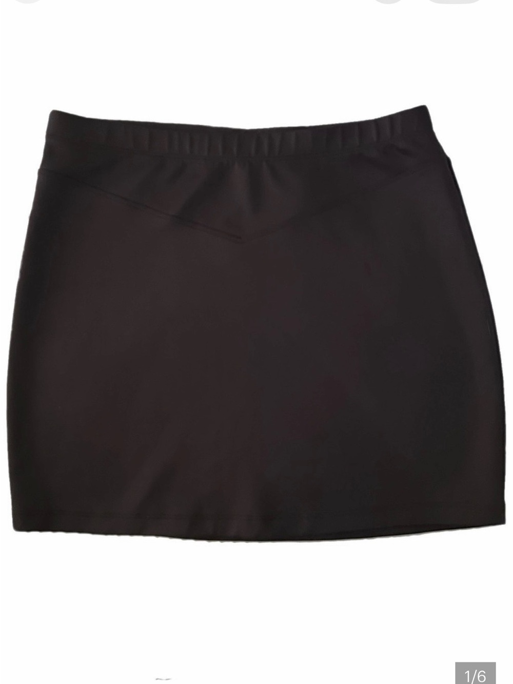 Free People Movement Skirt Black Large Activewear Athleisure Mini Stretch EUC